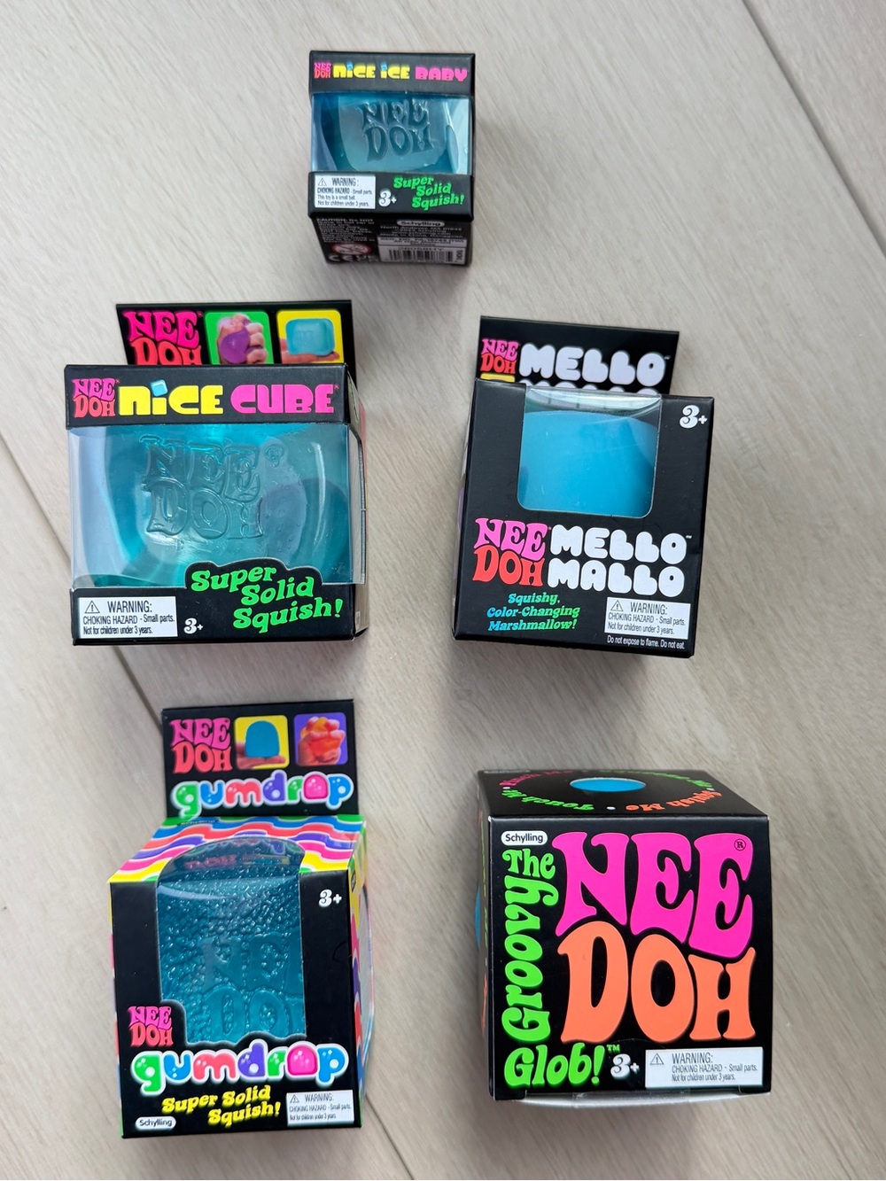 NeeDoh Blue Bundle